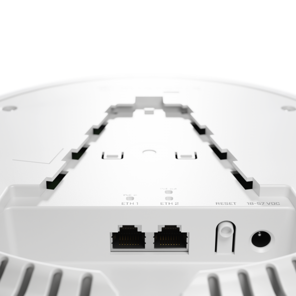 MikroTik, cAPax, AX1800, 2x2 Wifi6, Modern quad-core CPU, 1GB of RAM, 2x Gigabit Ethernet ports, PoE, Gen 6 802.11ax wireless, PSU  included [cAPGi-5HaxD2HaxD]