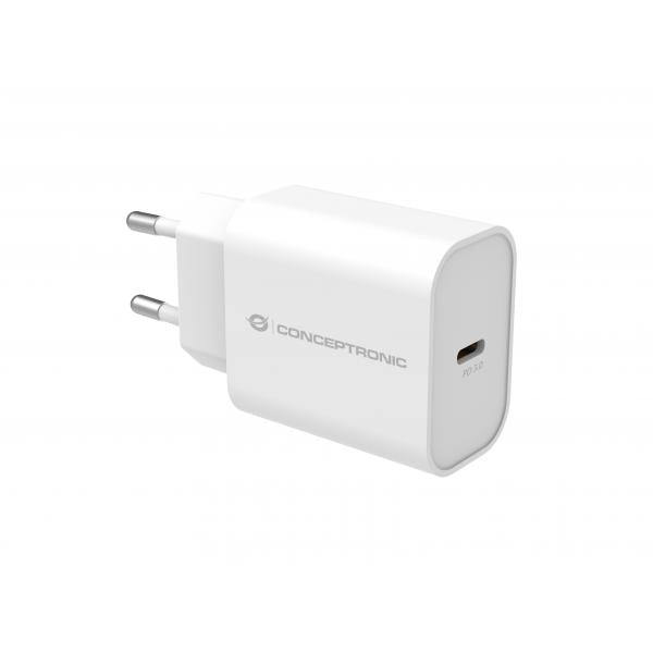Conceptronic 1-Port 25W PPS USB-C PD Charger [ALTHEA10W]