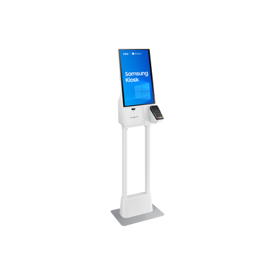 Samsung KM24C-C Design chiosco 61 cm (24") LED 250 cd/m Full HD Bianco Touch screen Processore integrato Windows 10 IoT Enterprise 16/7 [LH24KMCCBGCXEN]