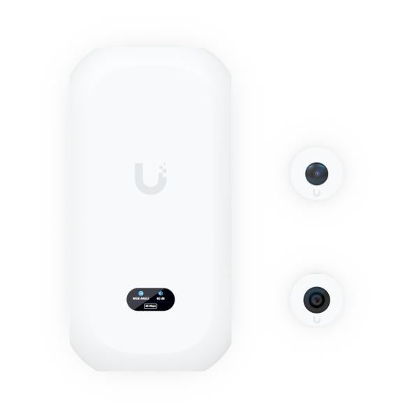 Ubiquiti - UVC-AI-Theta - UniFi AI Theta system with 4K (9MP) resolution and ultra-wide 360 view with 360 Lens, 4K (8MP) video resolution with Wide-Angle Lens, Kit includes (1) AI Theta Hub, (1) Wide [UVC-AI-Theta]