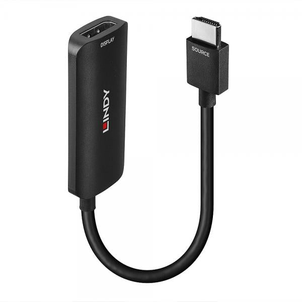 LINDY No. 38327 - Convertitore da HDMI 4k60Hz a DisplayPort 1.2 [LIN-38327]