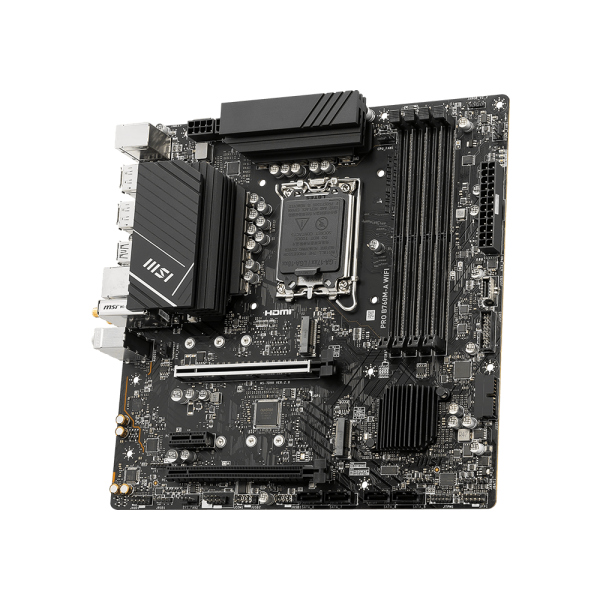 MSI PRO B760M-A WIFI scheda madre Intel B760 LGA 1700 micro ATX [PROB760M-AWIFI]