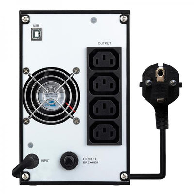 TECNOWARE UPS EVO DSP PLUS 800 PF 0,9 TOWER IEC TOGETHER ON [FGCEDP802IEC]