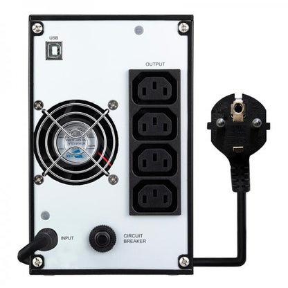 TECNOWARE UPS EVO DSP PLUS 800 PF 0,9 TOWER IEC TOGETHER ON [FGCEDP802IEC]