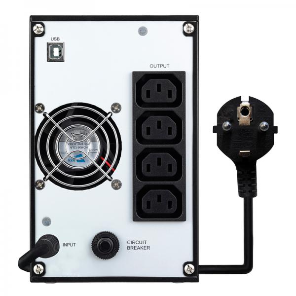 TECNOWARE UPS EVO DSP PLUS 800 PF 0,9 TOWER IEC TOGETHER ON [FGCEDP802IEC]