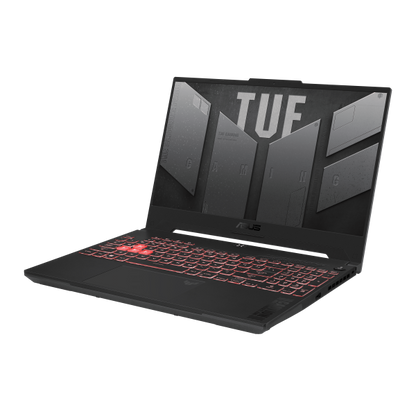 ASUS TUF Gaming A15 FA507XU-LP035W AMD Ryzen 9 7940HS Computer portatile 39,6 cm (15.6") Full HD 16 GB DDR5-SDRAM 1 TB SSD NVIDIA GeForce RTX 4050 Wi-Fi 6 (802.11ax) Windows 11 Home Nero, Grigio [90NR0ED8-M002D0]