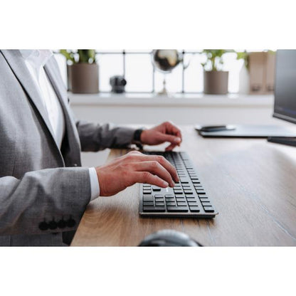 Cherry KW X ULP - Wireless Keyboard - QWERTZ - Black [G8U-27000LTBDE-2]