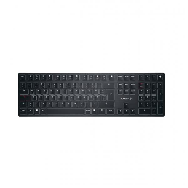 Cherry KW X ULP - Wireless Keyboard - QWERTZ - Black [G8U-27000LTBDE-2]