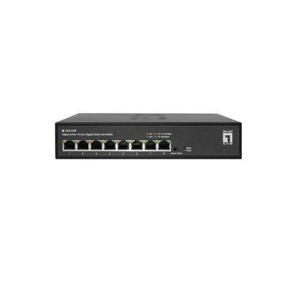 Level One Hilbert 8-Port 10-inch Gigabit Smart Lite Switch [GES-2208]