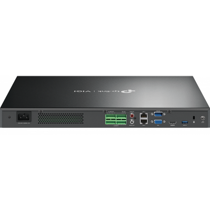 TP-Link - 32 Channel Network Video Recorder SPEC: H.265+/H.265/H.264+/H.264, Up to 8MP resolution, Decoding capability/16-ch @2MP, 320 Mbps Incoming Bandwidth(up to 32 channels), 4 SATA Interface(up [VIGINVR4032H]