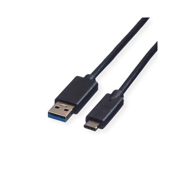 ROLINE GREEN CAVO USB3.2 GEN1, A - C, M/M, BLACK, 1M [11.44.9011]