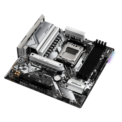 ASROCK MB AMD B650, B650M PRO RS, AM5, 4DDR5, 4SATA3, GLAN, MATX [B650M PRO RS]