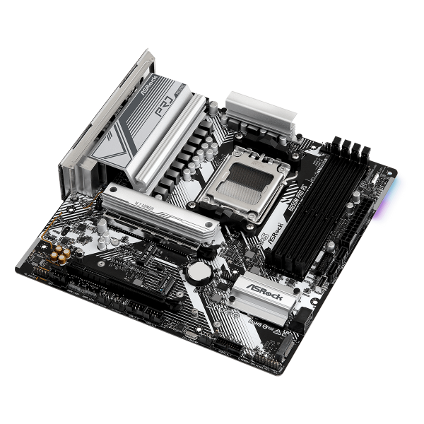 ASROCK MB AMD B650, B650M PRO RS, AM5, 4DDR5, 4SATA3, GLAN, MATX [B650M PRO RS]