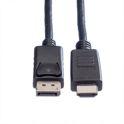 ROLINE GREEN CAVO DISPLAYPORT CABLE, DP - HDTV, M/M, BLACK, 2M [11.44.5781]