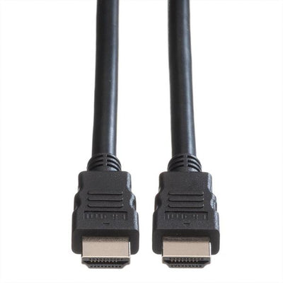 ROLINE GREEN CAVO HDMI HIGH SPEED CABLE, M/M, BLACK, 1M [11.44.5571]