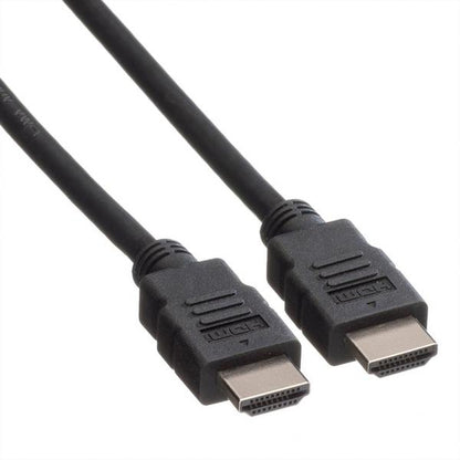ROLINE GREEN CAVO HDMI HIGH SPEED CABLE E ETHERNET, M M, BLACK, 2M [11.44.5732]