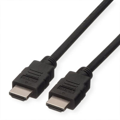 ROLINE GREEN CAVO HDMI HIGH SPEED CABLE E ETHERNET, M M, BLACK, 2M [11.44.5732]
