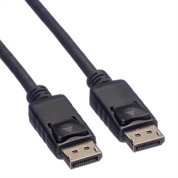 ROLINE GREEN CAVO DISPLAYPORT CABLE, DP - DP, M/M, BLACK, 1M [11.44.5761]