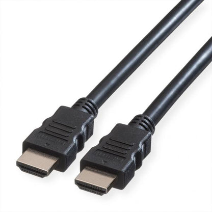 ROLINE GREEN CAVO HDMI HIGH SPEED CABLE, M/M, BLACK, 2M [11.44.5572]