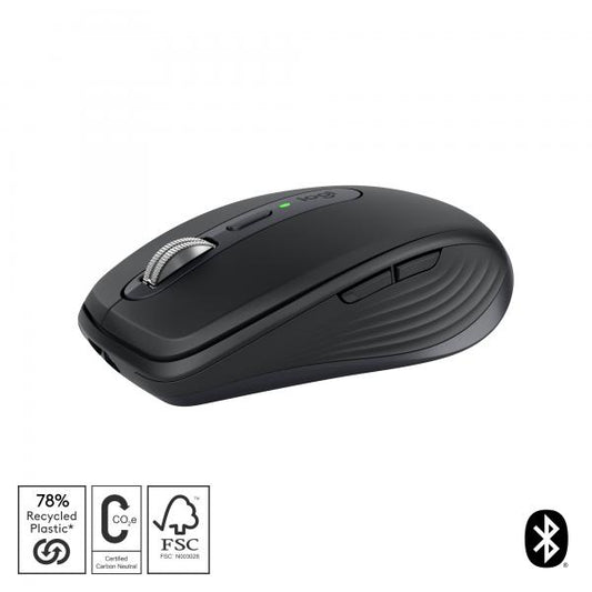 MX Anywhere 3S Compact Performance Wireless Mouse - Graphite [910-006929]