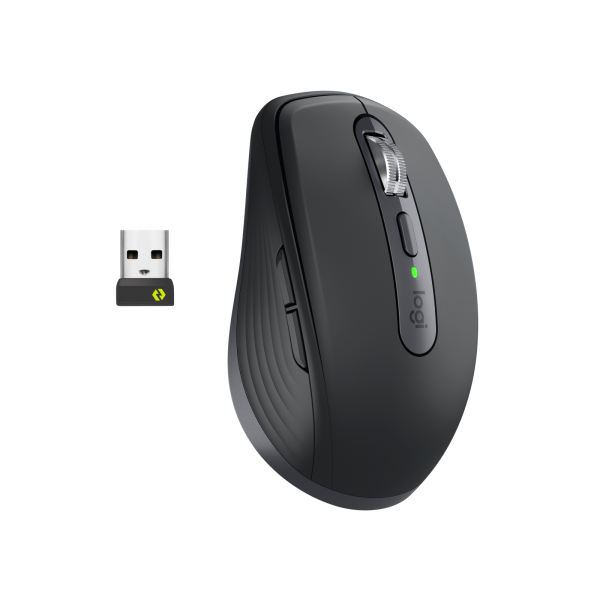 Logitech MX Anywhere 3S Compact Performance Wireless Mouse for Business - Graphite [910-006958]