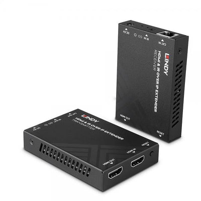 LINDY No. 38398 - Extender HDMI & IR over IP [LIN-38398]