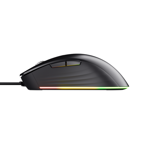 TRUST MOUSE GAMING RGB CABLATO 25.600 DPI ACELLERAZIONE 50G POLLING 1.000HZ - 6 PULSANTI PROGRAMMABI [24890]