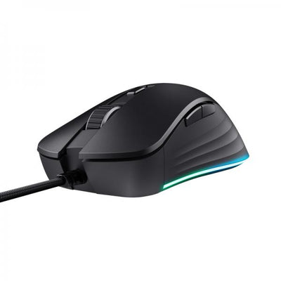 TRUST MOUSE GAMING RGB CABLATO 25.600 DPI ACELLERAZIONE 50G POLLING 1.000HZ - 6 PULSANTI PROGRAMMABI [24890]