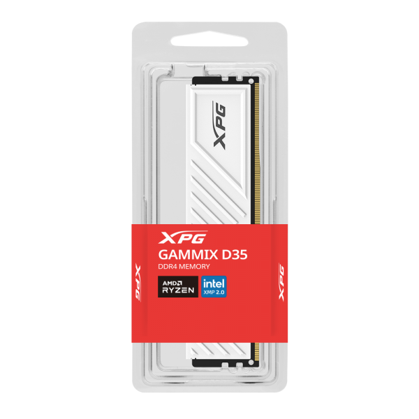 MEM ADATA XPG GAMMIX D35 16GB 3600MHz BIANCA DDR4 RET - AX4U360016G18I-SWHD [AX4U360016G18ISWHD35]