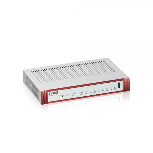 Zyxel USG FLEX 100 H - 8 Gigabit user-definable ports - 1 USB with 1 YR Entry Defense Pack [USGFLEX100H-EU0101F]