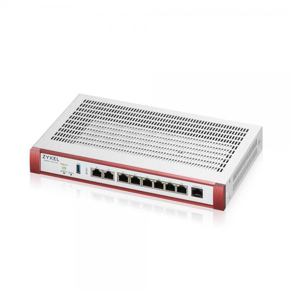 ZYXEL FIREWALL CONS. 50 UTENTI, BANDA FINO A 5GB, 1P2,5GBPOE+1P2,5GB+6PGB LAN/WAN, DESKTOP/RACK [USGFLEX200HP-EU0101F]