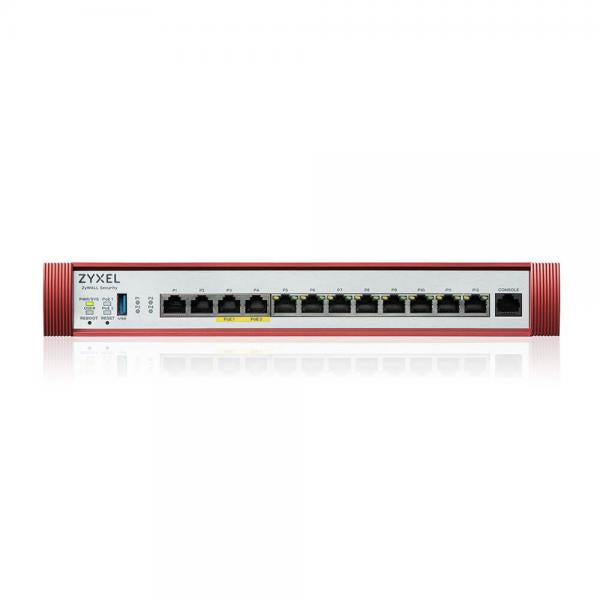 ZYXELFIREWALL CONS. 300 UTENTI, BANDA FINO A 10GB, 2P2,5GBPOE+2P2,5GB+8PGB LAN/WAN, RACK [USGFLEX500H-EU0101F]