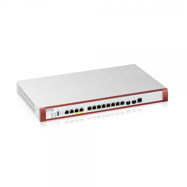 ZYXEL FIREWALL CONS. 1000 UTENTI, BANDA FINO A 15GB, 2P10GPOE+2P2,5GB+8PGB+2PSFP+, LAN/WAN, RACK [USGFLEX700H-EU0101F]