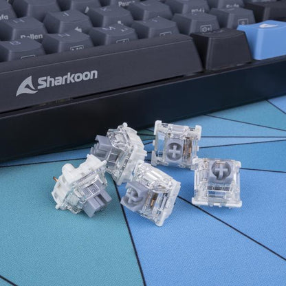 Sharkoon Gateron PRO 2.0 SILVER Interruttori a tastiera [SWITCHSETGATERONPRO2.0SIL] - ITPartners
