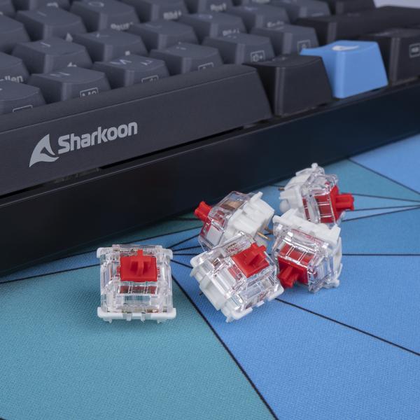 Sharkoon Gateron PRO 2.0 RED Interruttori a tastiera [SWITCHSETGATERONPRO2.0RED] - ITPartners
