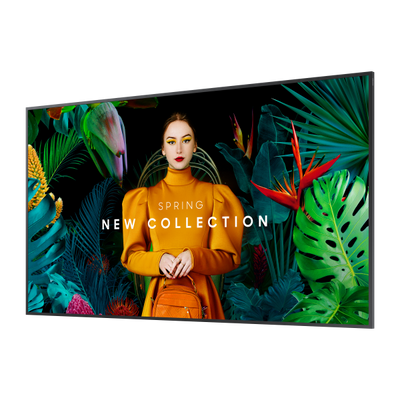 SAMSUNG MONITOR DIGITAL SIGNAGE 65 LED 4K UHD 350 CDM, QB65C, HDMI, LAN/WIFI [LH65QBCEBGCXEN]