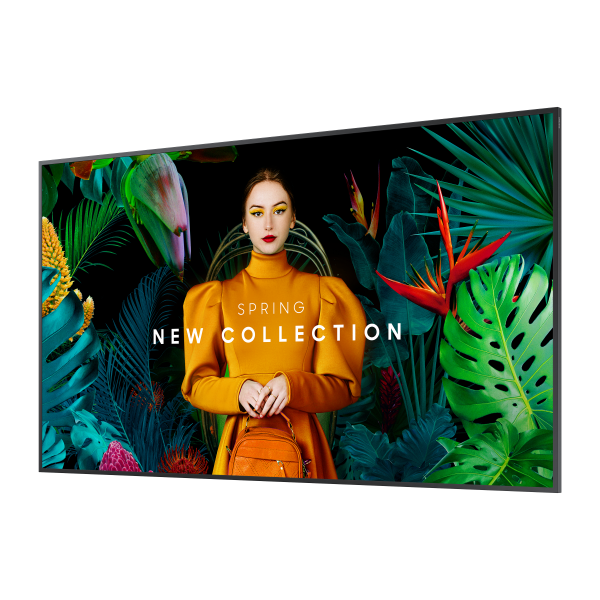 SAMSUNG MONITOR DIGITAL SIGNAGE 65 LED 4K UHD 350 CDM, QB65C, HDMI, LAN/WIFI [LH65QBCEBGCXEN]