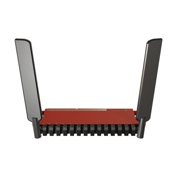 MikroTik, L009UiGS-2HaxD with dual core 800MHz CPU, 512MB RAM, 8 x Gbit LAN, 1 x 2.5 Gbit SFP port, 2.4 GHz 802.11b/g/n/ax dual-chain wireless, 4dBi 2.4GHz external antennas, USB, desktop case, PSU, R [L009UiGS-2HaxD-IN]