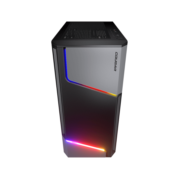 COUGAR CASE MID TOWER MX360 RGB LED STRIP & 120mm FAN [CGR-5CC6G-RGB]