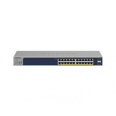 NETGEAR GS724TPP Gestito L2 Gigabit Ethernet (10/100/1000) Supporto Power over Ethernet (PoE) Grigio [GS724TPP-300EUS]