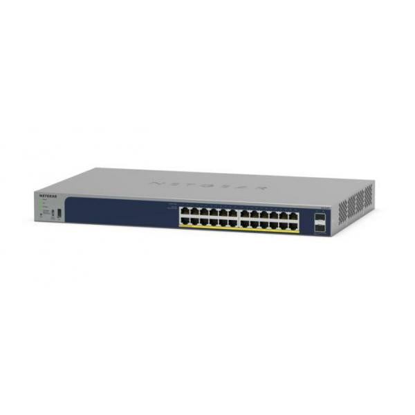 NETGEAR GS724TPP Gestito L2 Gigabit Ethernet (10/100/1000) Supporto Power over Ethernet (PoE) Grigio [GS724TPP-300EUS]