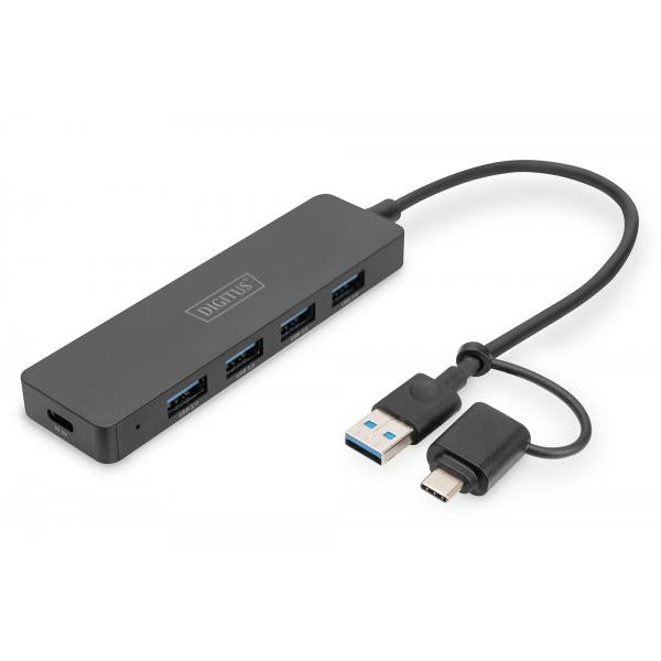 Digitus USB 3.2 Hub 4-Port - Slim Line [DA-70235]