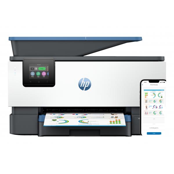 HP MULTIFUNZIONE INK A4 COLORE, OFFICEJET PRO 9125E, 22 PPM, ADF, FRONTE /RETRO, USB/LAN/WIFI, 4 IN 1 [403X5B]