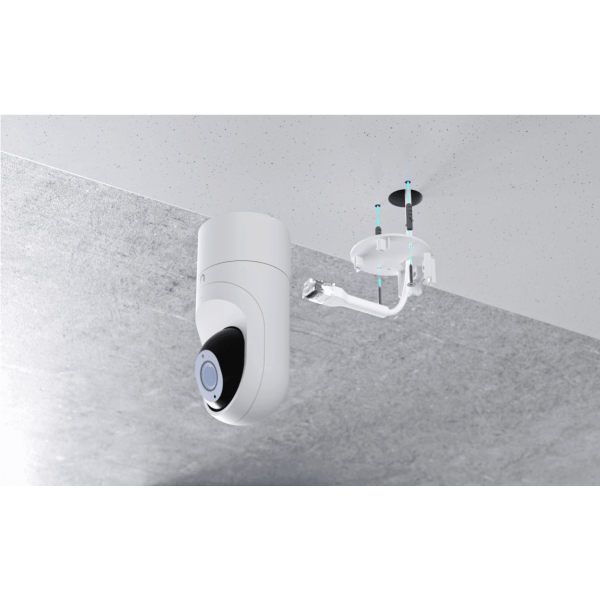 Ubiquiti - UVC-G5-Flex - UniFi Indoor/Outdoor versatile table or ceiling mount 2K PoE camera, 6 m (20 ft) IR night vision [UVC-G5-Flex]