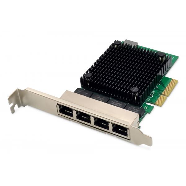 Digitus 4 -Port RJ45 - RTL8125B - 2-5 Gb Server NIC [DN-10136]