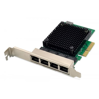 Digitus 4 -Port RJ45 - RTL8125B - 2-5 Gb Server NIC [DN-10136]