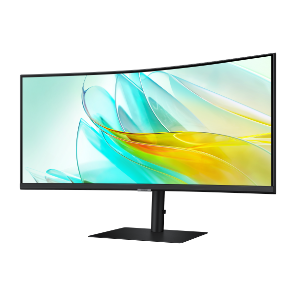 Samsung ViewFinity S6 - 34 inch Curved - UltraWide Quad HD VA LED Monitor - 3440x1440 - HAS / RJ45 / USB-C [LS34C652UAUXEN]