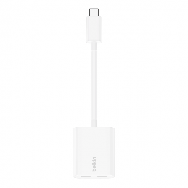 Belkin CONNECT USB-C AUDIO + CHARGE ADAP [F7U081BTWH]