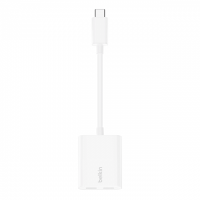 Belkin CONNECT USB-C AUDIO + CHARGE ADAP [F7U081BTWH]