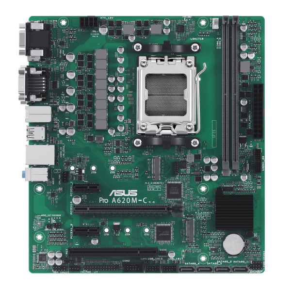 ASUS PRO A620M-C-CSM AMD A620 Socket AM5 micro ATX [90MB1F80-M0EAYC]